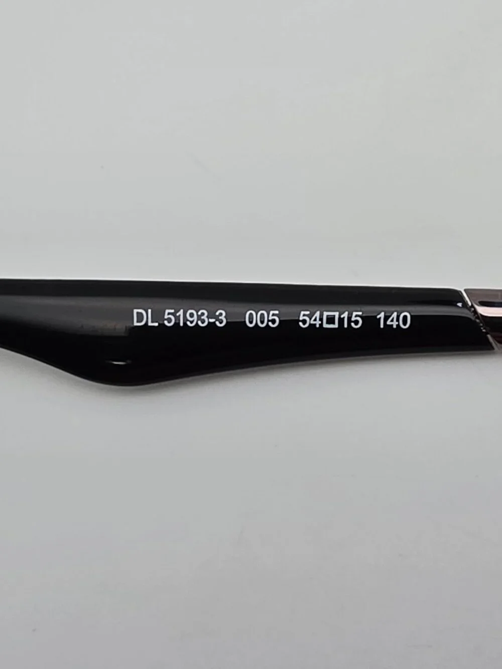 Diesel DL5193-3 005 Black Marble Cat Eye Eyeglasses Frame 54-15-140